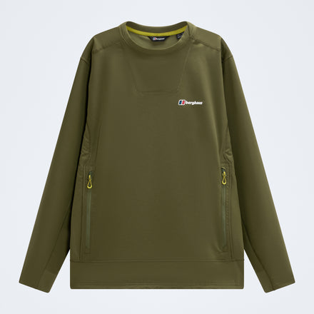 Men's Greenbank Crew Sweater - Cheviot Green