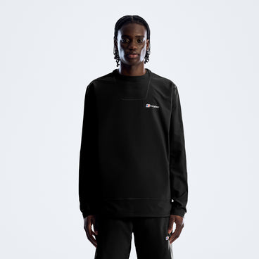 Men's Greenbank Crew Sweater - Black