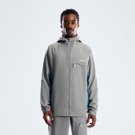 Men's Wavertree Hooded Jacket - Garbo Grey