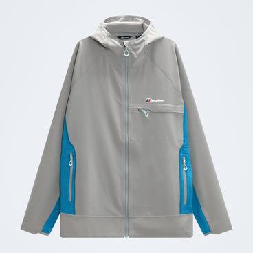 Men's Wavertree Hooded Jacket - Garbo Grey