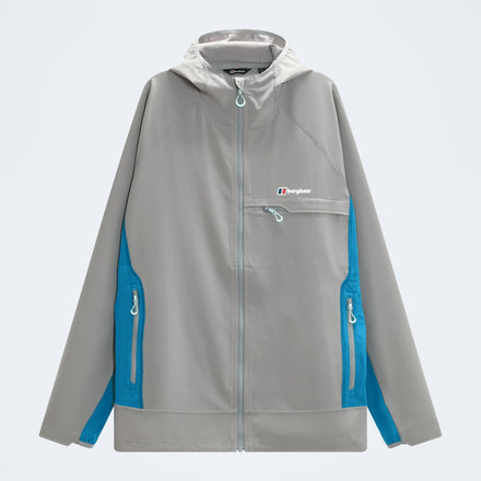 Men's Wavertree Hooded Jacket - Garbo Grey