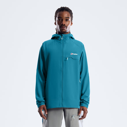 Men's Wavertree Hooded Jacket - Genetic Blue