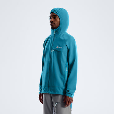 Men's Wavertree Hooded Jacket - Genetic Blue