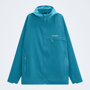 Men's Wavertree Hooded Jacket - Genetic Blue