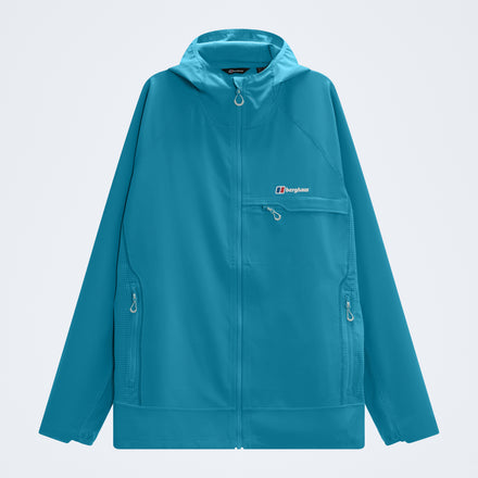 Men's Wavertree Hooded Jacket - Genetic Blue