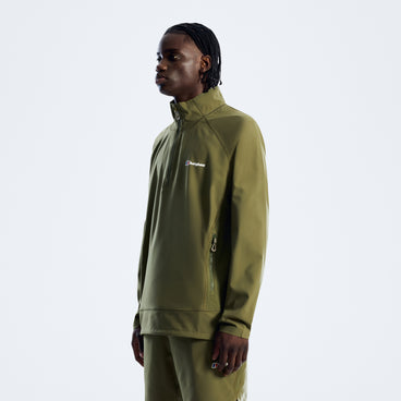 Men's Wavertree Half-Zip - Cheviot Green