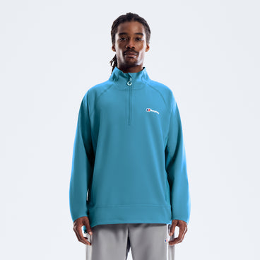Men's Wavertree Half-Zip - Genetic Blue
