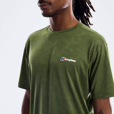 Men's Dawdon Tech Tee - Cheviot Green