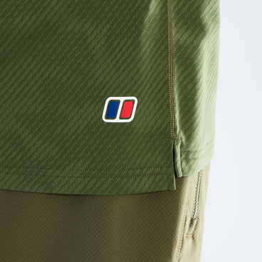 Men's Dawdon Tech Tee - Cheviot Green