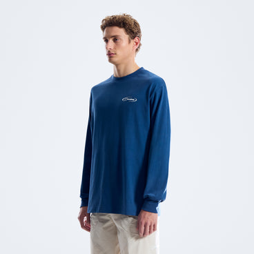 Men's Big Wall Tee - Navy