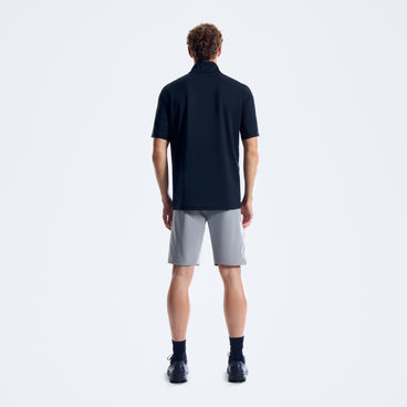 Men's Bowburn Half Zip Tech Tee - Black