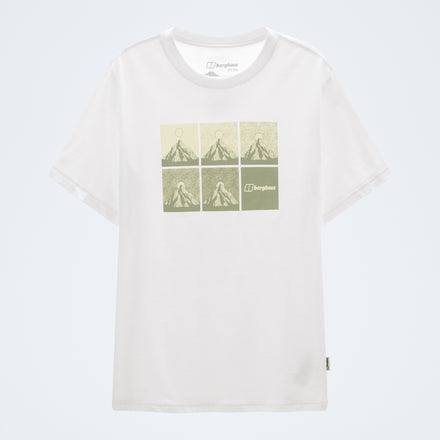 Women's Mountainscape Essential Tee - White