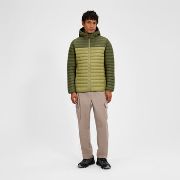 Men's Vaskye Jacket - Dark Green/Light Grey