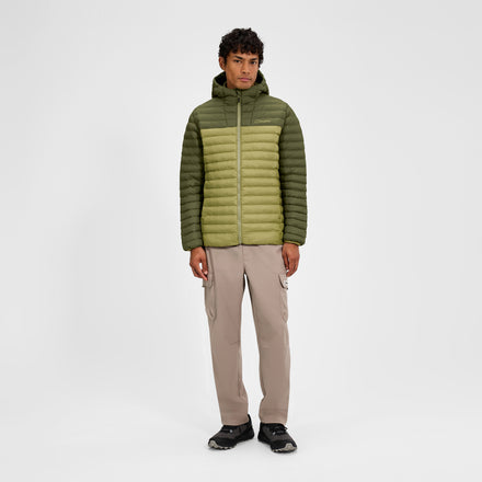 Men's Vaskye Jacket - Dark Green/Light Grey