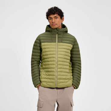 Men's Vaskye Jacket - Dark Green/Light Grey