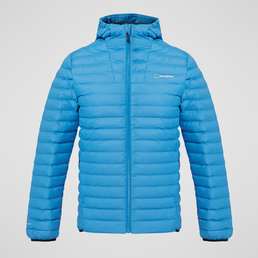 Men's Vaskye Hooded Synthetic Insulated Jacket - Blue