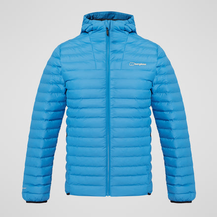 Men's Vaskye Hooded Synthetic Insulated Jacket - Blue