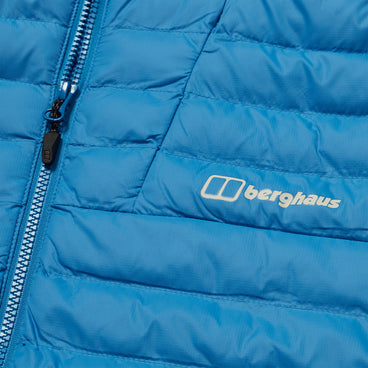 Men's Vaskye Hooded Synthetic Insulated Jacket - Blue