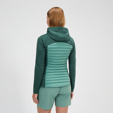 Women's Nula Hybrid Synthetic Insulated Jacket - Green