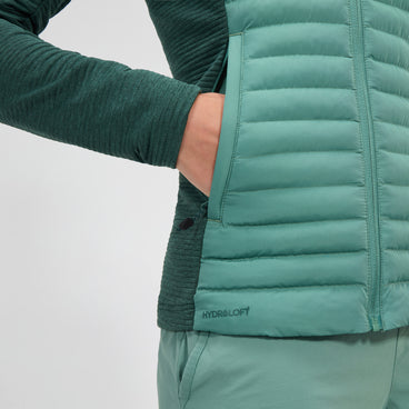 Women's Nula Hybrid Synthetic Insulated Jacket - Green