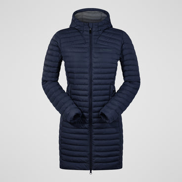 Women's Nula Micro Jacket Long - Dark Blue