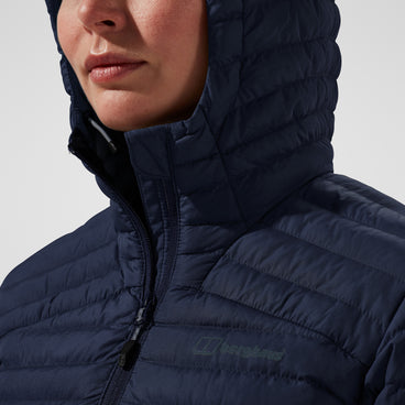 Women's Nula Micro Jacket Long - Dark Blue