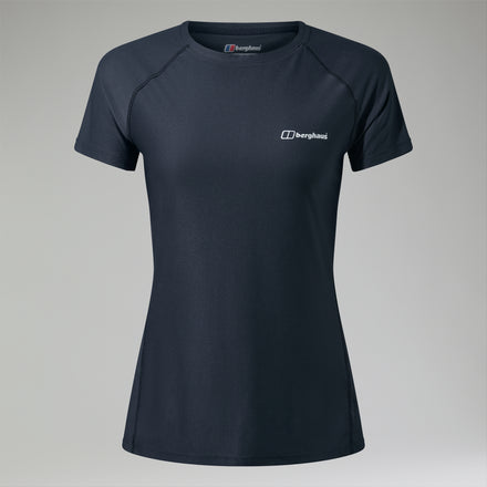 Women's 24/7 Tech Tee Super Stretch Crew - Black