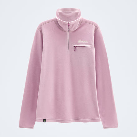 Women's Prism 2.0 Micro Half Zip Polartec Fleece - Purple