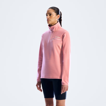 Women's Prism 2.0 Micro Half Zip Polartec Fleece - Pink