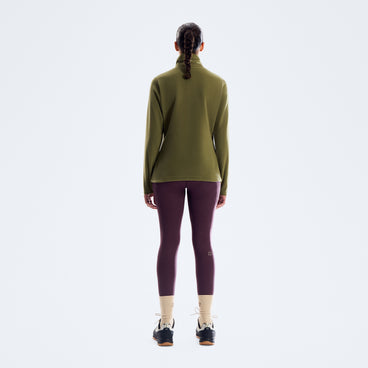Women's Prism 2.0 Micro Half Zip Polartec Fleece - Cheviot Green