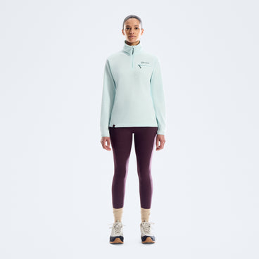 Women's Prism 2.0 Micro Half Zip Polartec Fleece - Light Blue/Light Blue