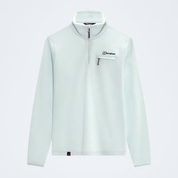 Women's Prism 2.0 Micro Half Zip Polartec Fleece - Light Blue/Light Blue