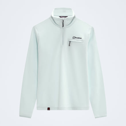 Women's Prism 2.0 Micro Half Zip Polartec Fleece - Light Blue/Light Blue