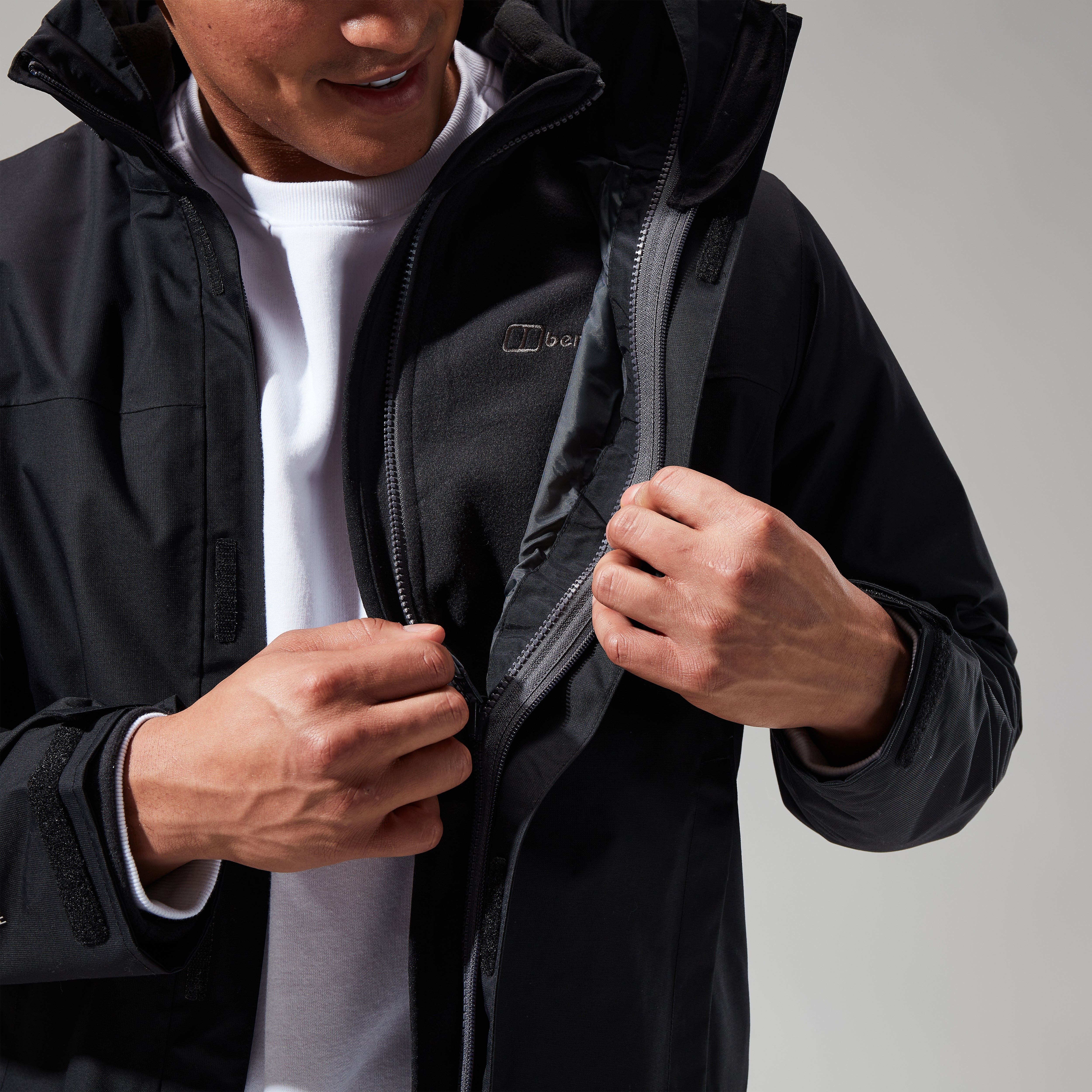 Men's RG Alpha 2.0 Gemini 3in1 Jacket - Black | Berghaus