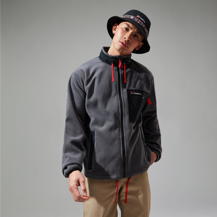 Unisex Ascent 91 Fleece Jacket - Grey/Black