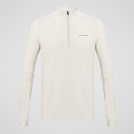 Men's 24/7 Half Zip Long Sleeve Tech Tee - Grey