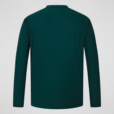 Men's 24/7 Crew Long Sleeve Tech Tee - Green