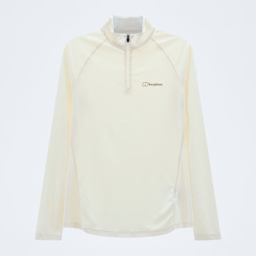 Women's 24/7 Half Zip Long Sleeve Tech Tee - Grey
