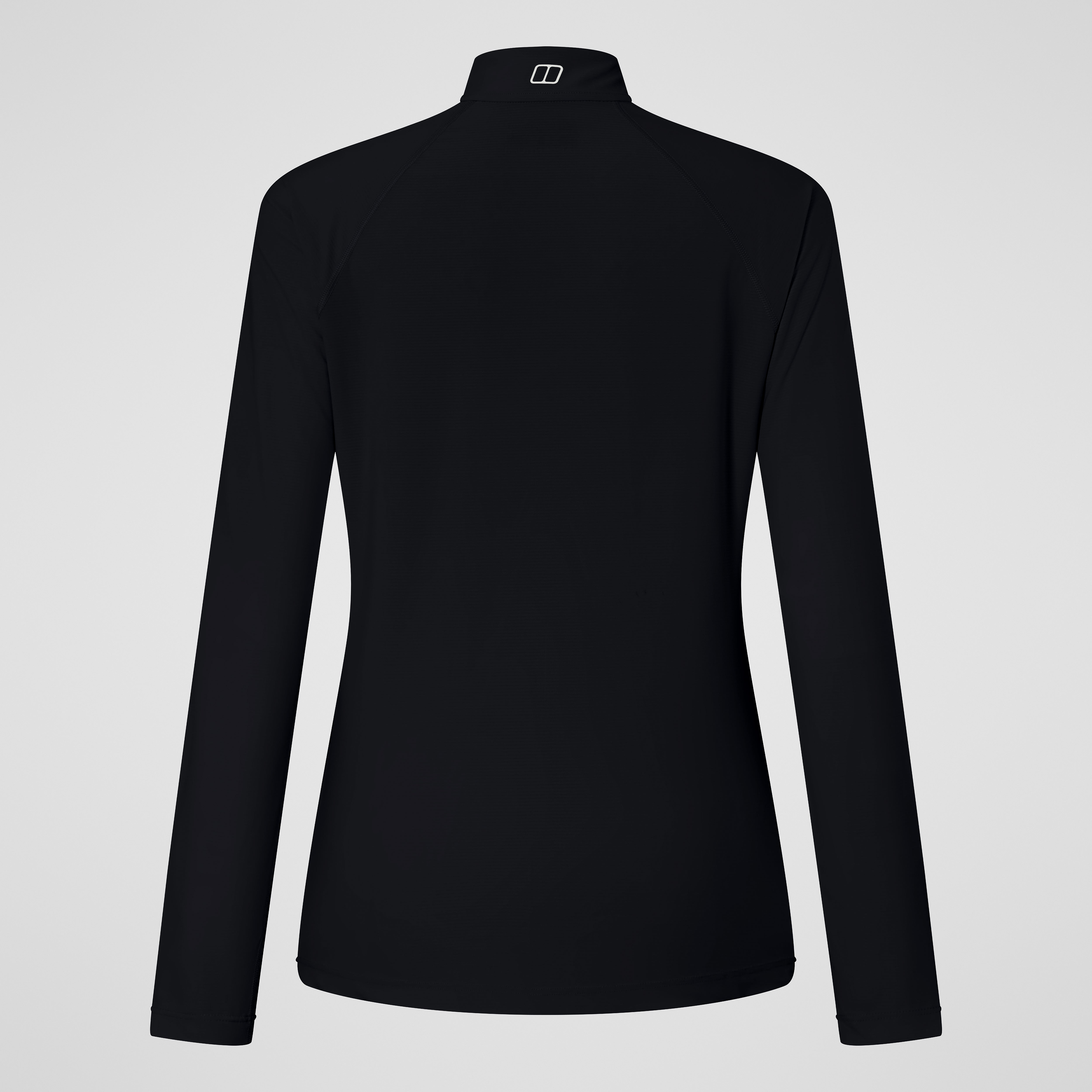 Women's 24/7 Tech Tee Long Sleeve Half Zip - Black | Berghaus