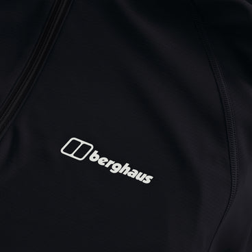 Women's 24/7 Tech Tee Long Sleeve Half Zip - Black