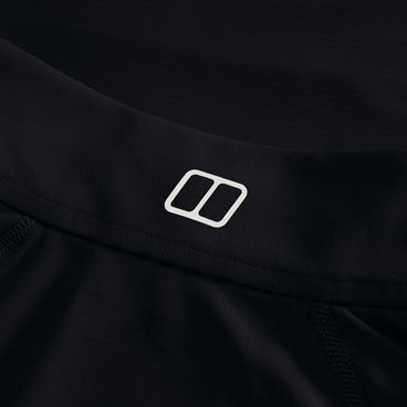 Women's 24/7 Tech Tee Long Sleeve Half Zip - Black
