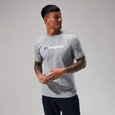 Men's Big Classic Logo Tee - Dark Grey