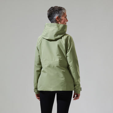 Women's Highraise Gore-Tex Waterproof Jacket - Green