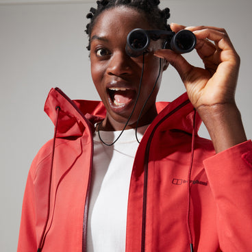Women's Highraise Gore-Tex Jacket - Red