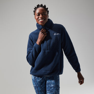 Women's Hawksker Half Zip - Dark Blue