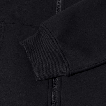 Men's Logo Full Zip Hoody - Black