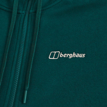Men's Logo Full Zip Hoodie - Green