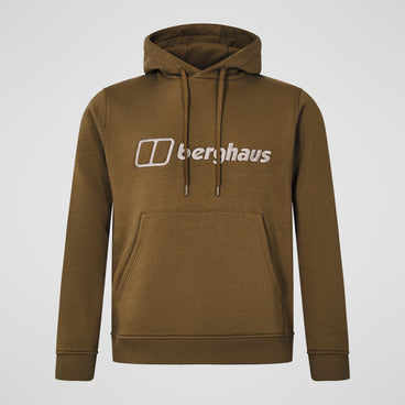 Men's Logo Hoodie - Brown