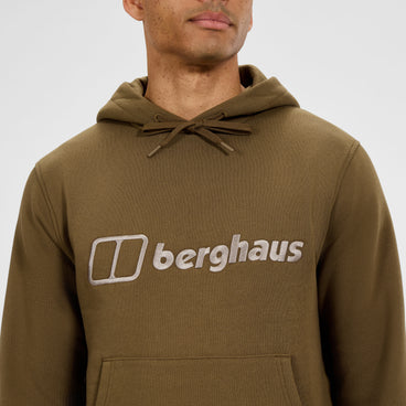 Men's Logo Hoodie - Brown