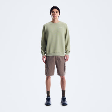 Men's Logo Crew Sweater - Green